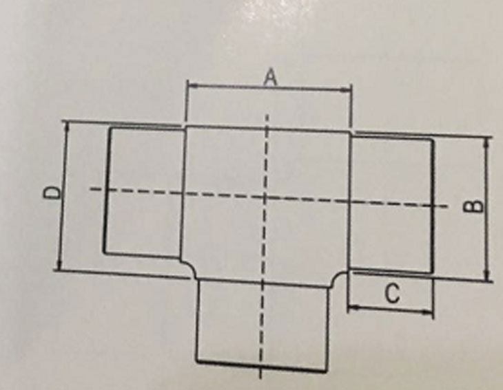 T型三通 結(jié)構(gòu)圖