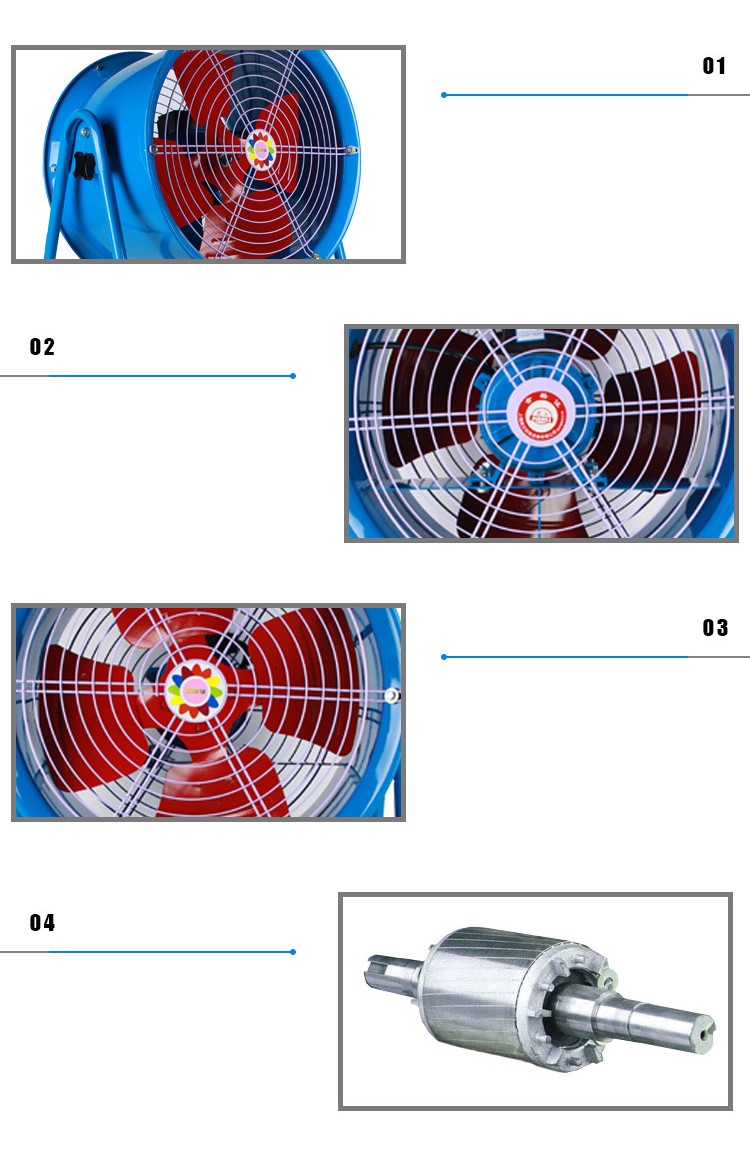 移動崗位式軸流通風(fēng)機細(xì)節(jié)圖